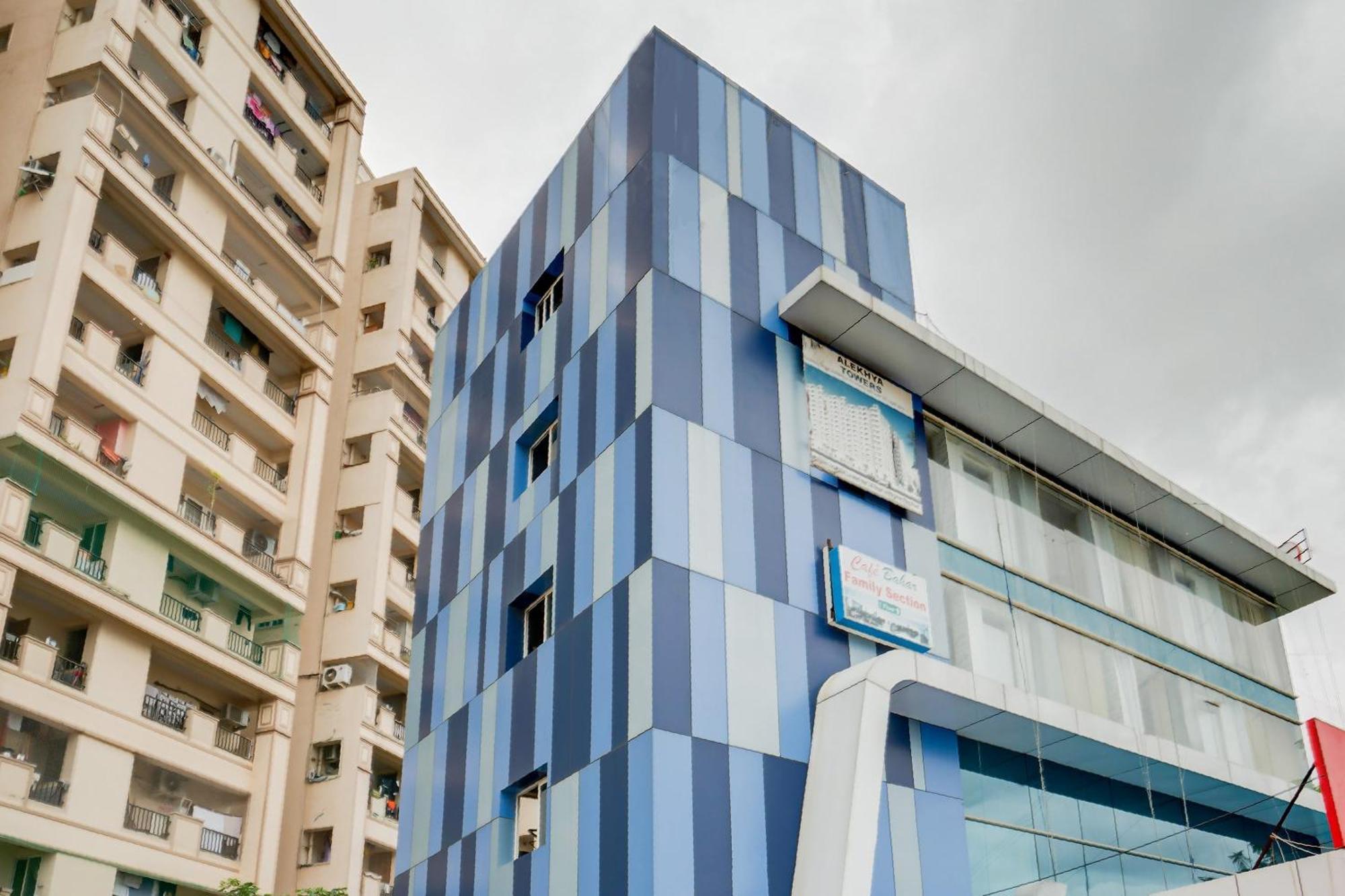 Hotel O Alekhya Residency Cafe Bahar Sururnagar Luaran gambar